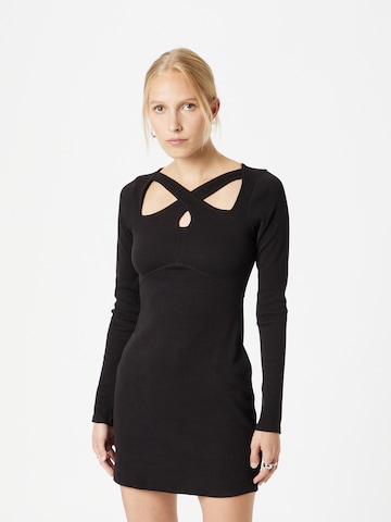 HOLLISTER Kleid 'EUPHORIA' in Schwarz: predná strana