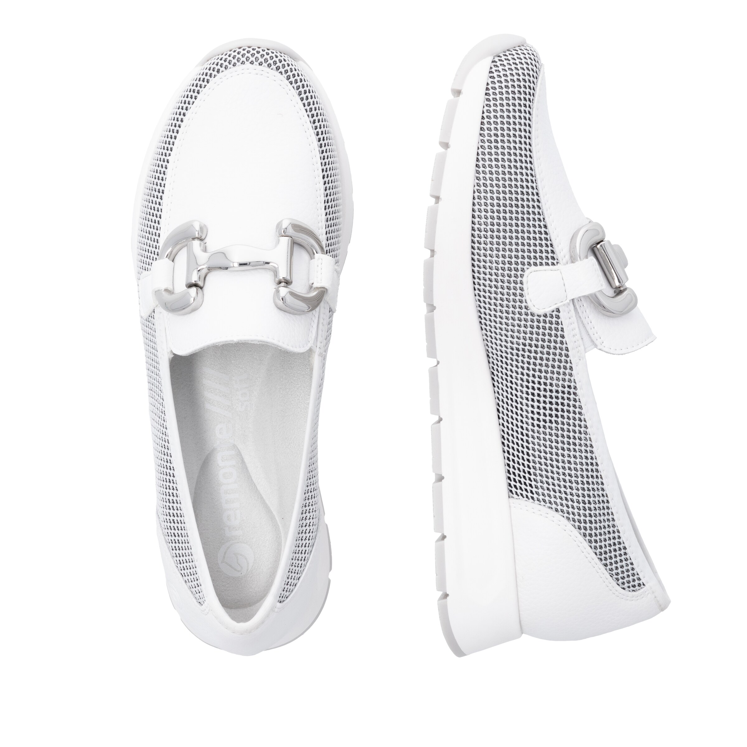 REMONTE Slipper in Weiß