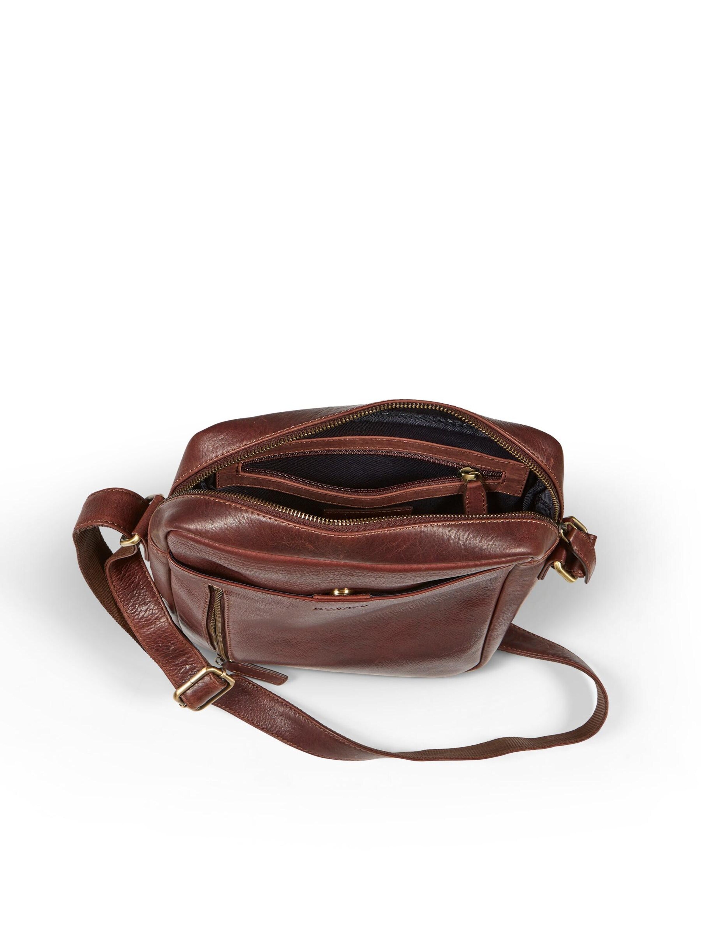 Howard London - Bolso de hombro 'Messenger Bag Edward Brown' en marrón