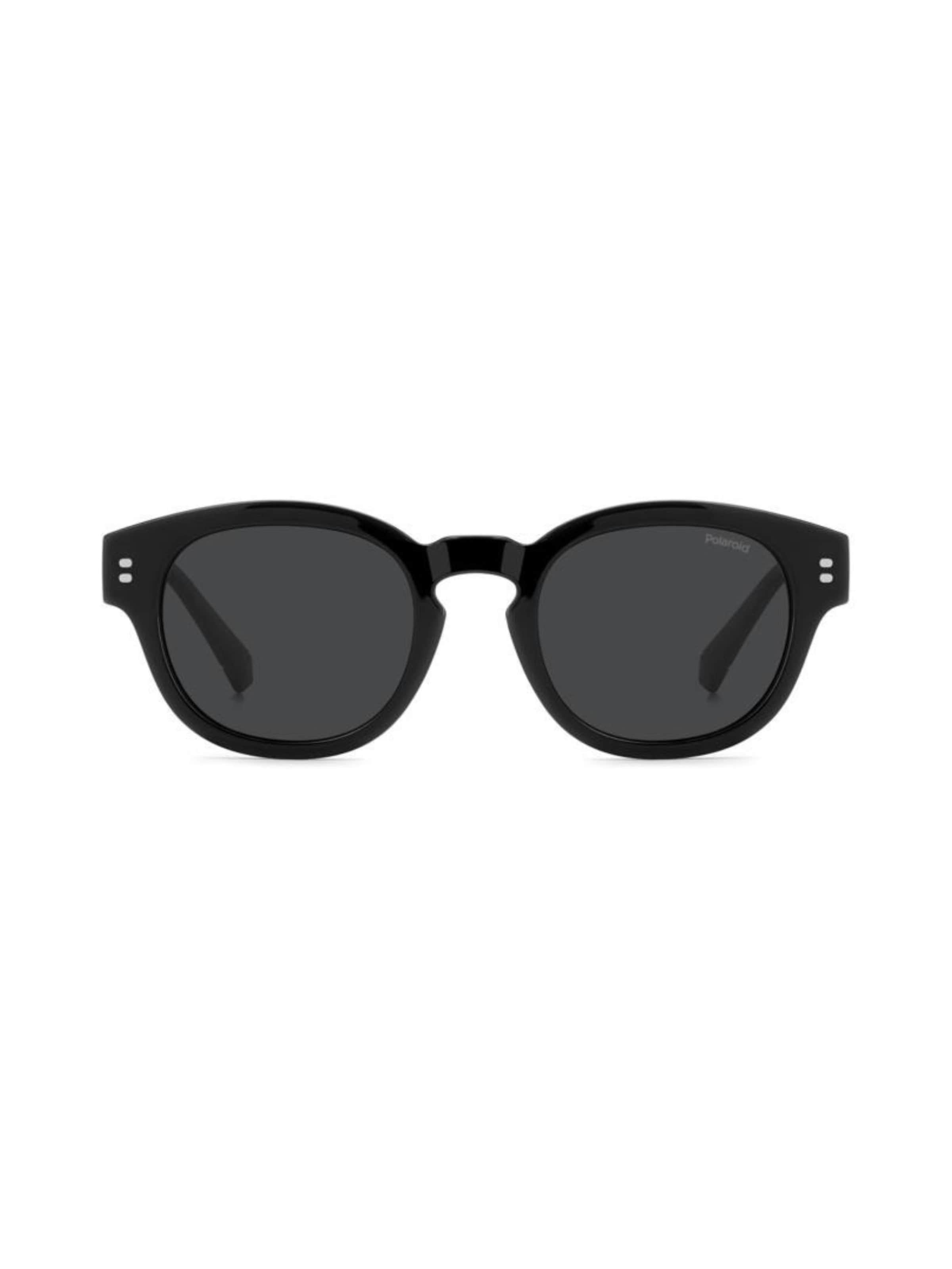 Polaroid Zonnebril in Zwart: voorkant