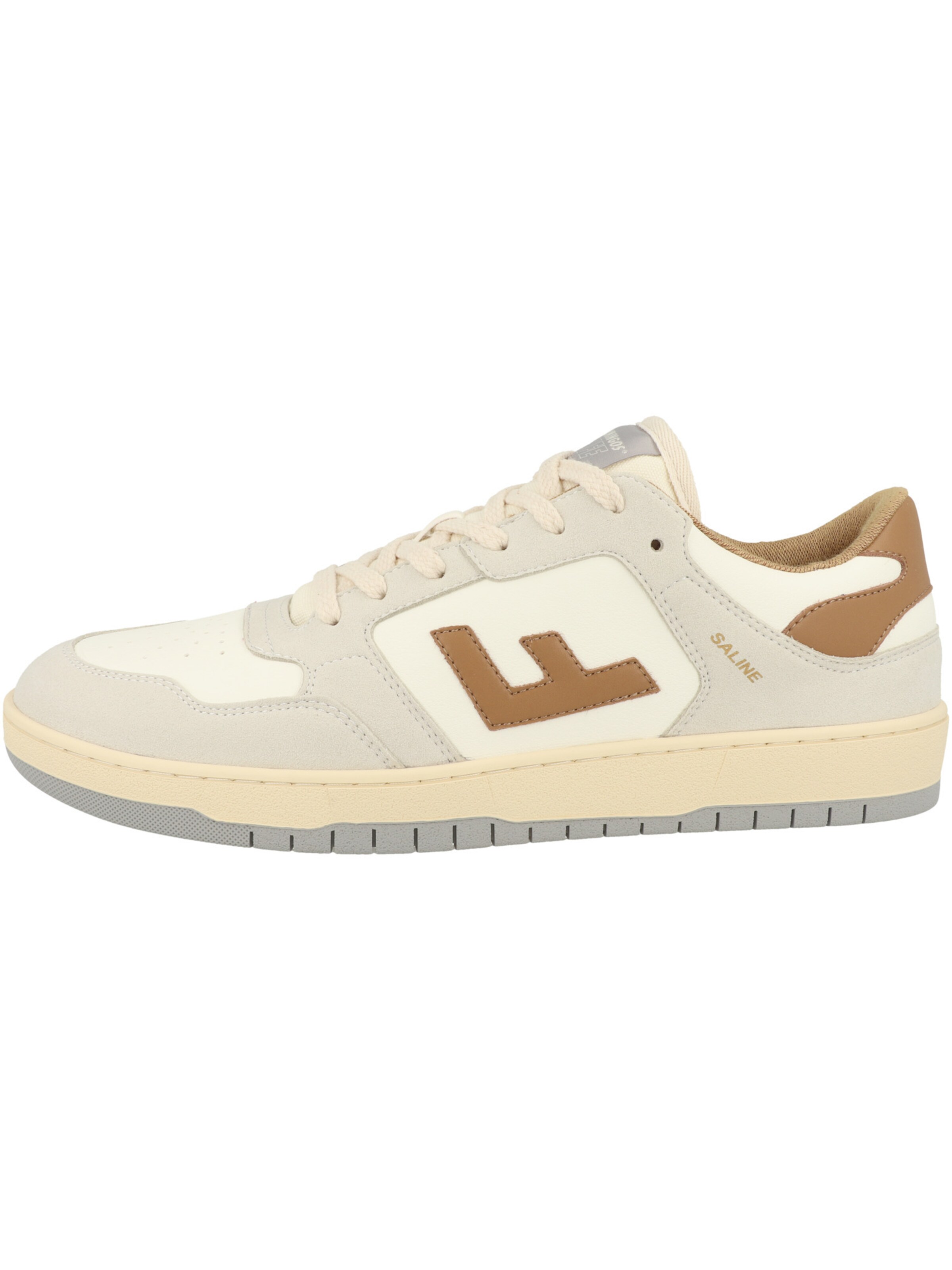 Baskets basses 'Saline' Flamingos Life en blanc