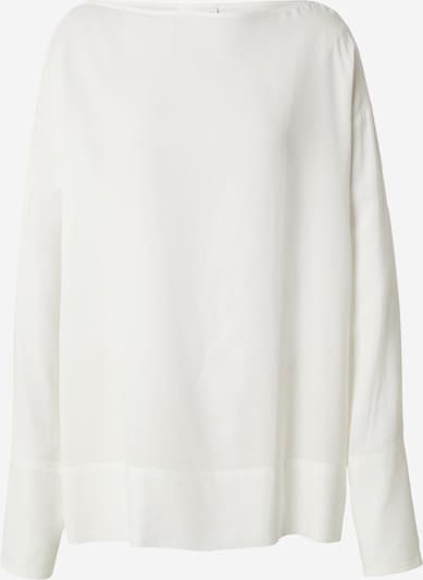 The Base Theory Bluse 'LINEN BLOUSE' i hvid, Produktvisning
