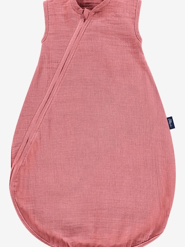 ALVI Sleeping Bag 'Schlafsack Sommertraum Mull' in Pink: front