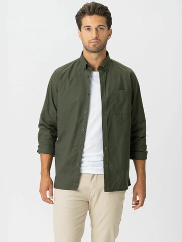 TEESHOPPEN Regular Fit Skjorte ' The Original ' i grøn: forside