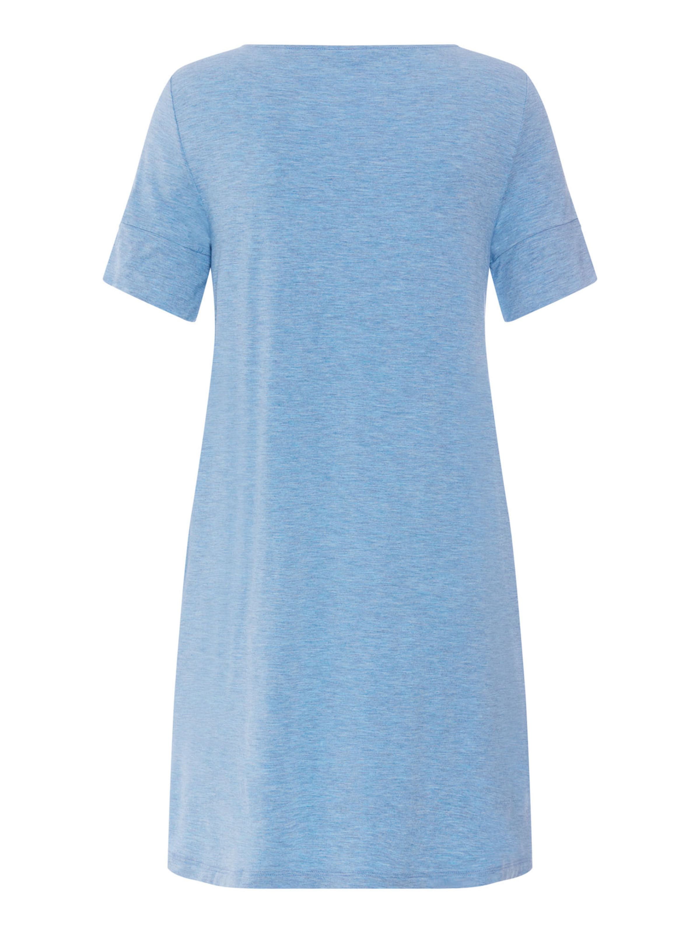 Chemise de nuit ' Natural Elegance ' Hanro en bleu