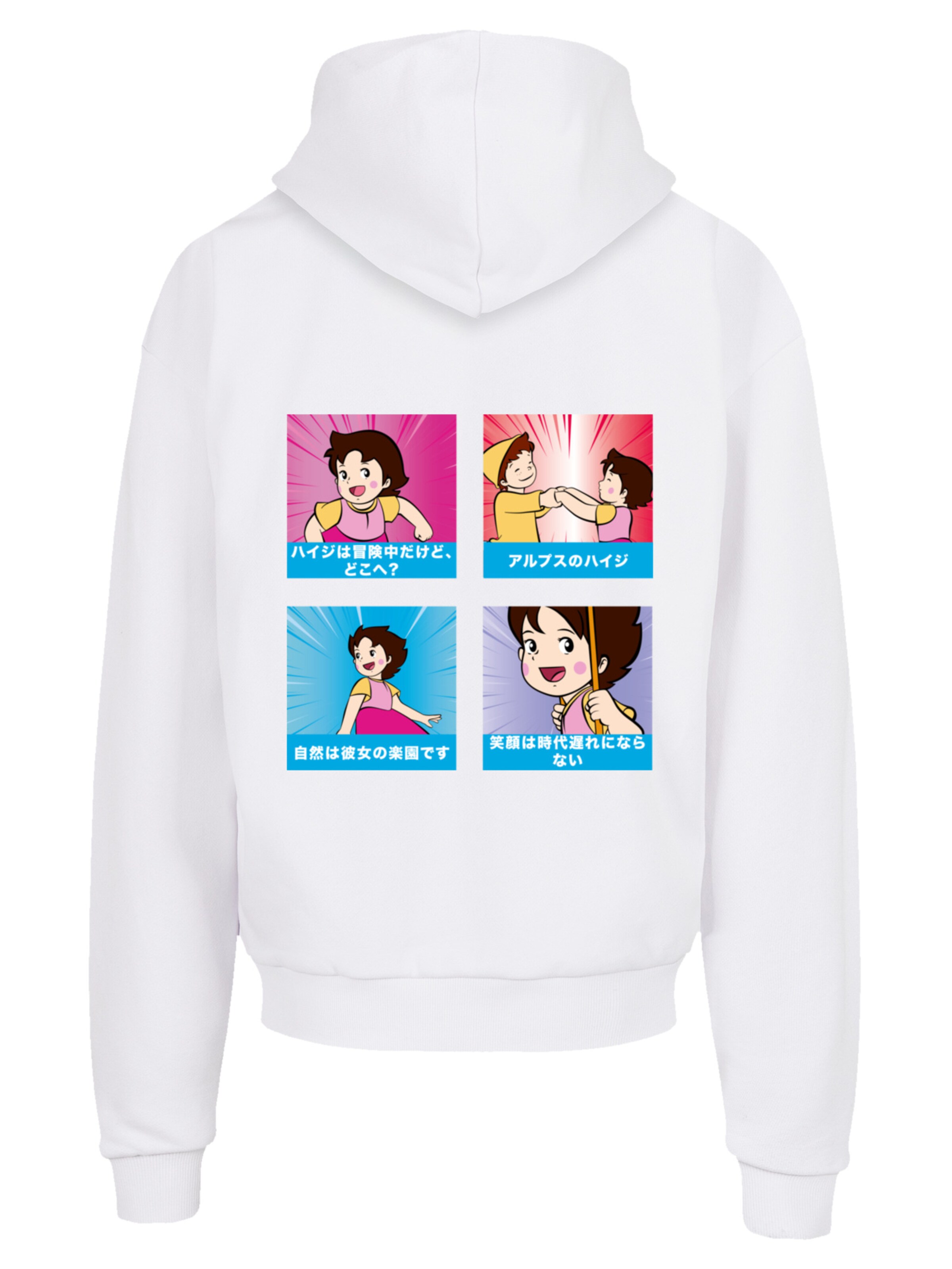 F4NT4STIC Sweatshirt in Weiß