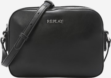 REPLAY - Bolso de hombro en negro: frente