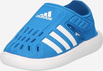 ADIDAS SPORTSWEAR - Zapatos para playa y agua 'Closed-Toe Summer' en azul: frente