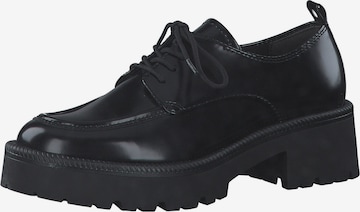 TAMARIS Lace-Up Shoes in Black: front