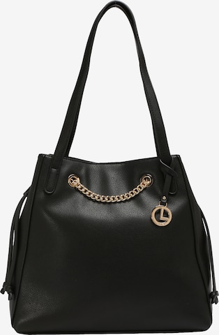 L.CREDI Handbag 'ILDA' in Black: front