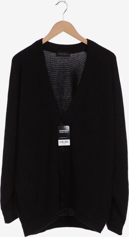 Carlo Colucci Sweater & Cardigan in XXXL in Black: front