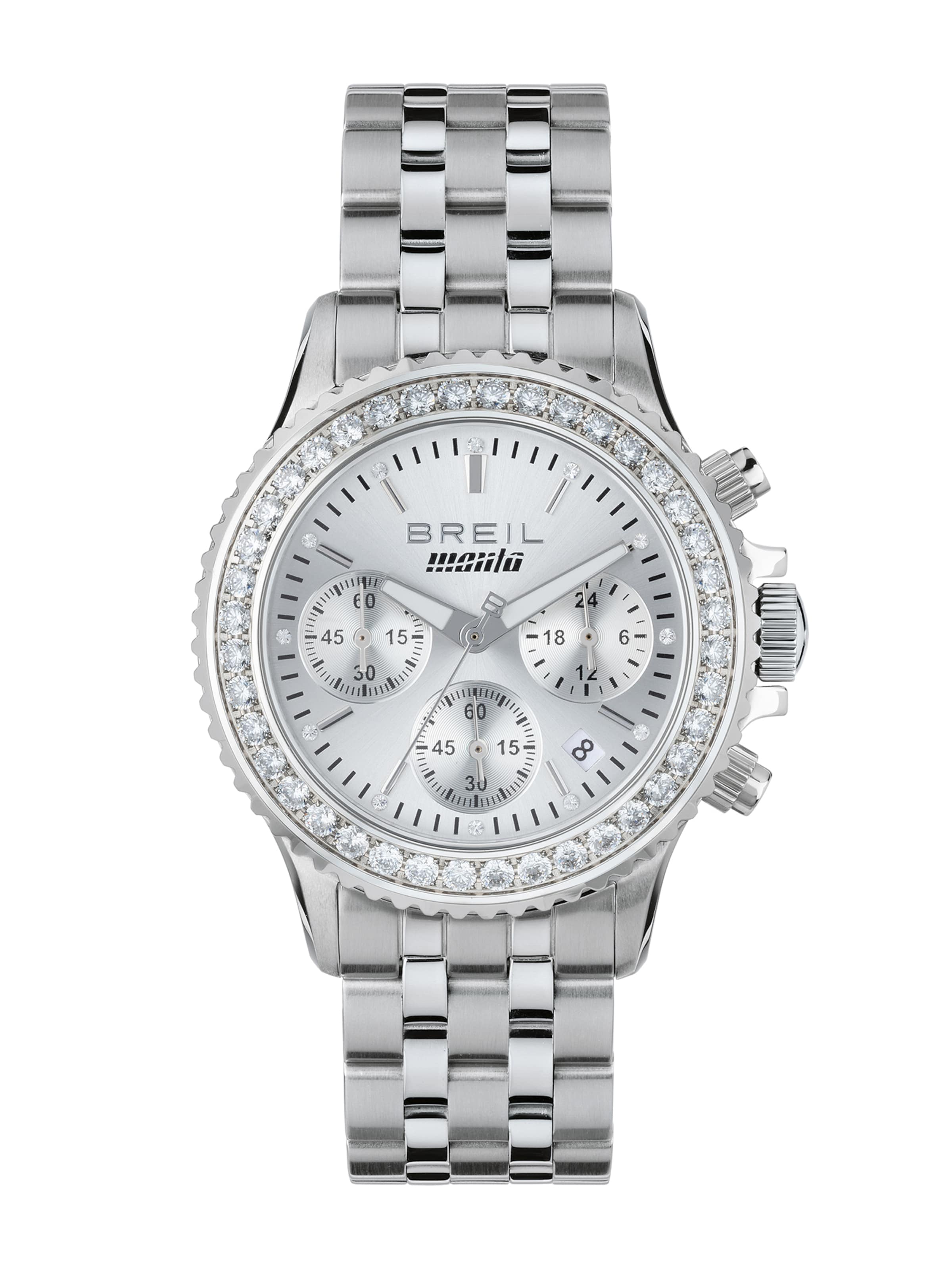 Orologio analogico 'Manta' di Breil in argento: frontale