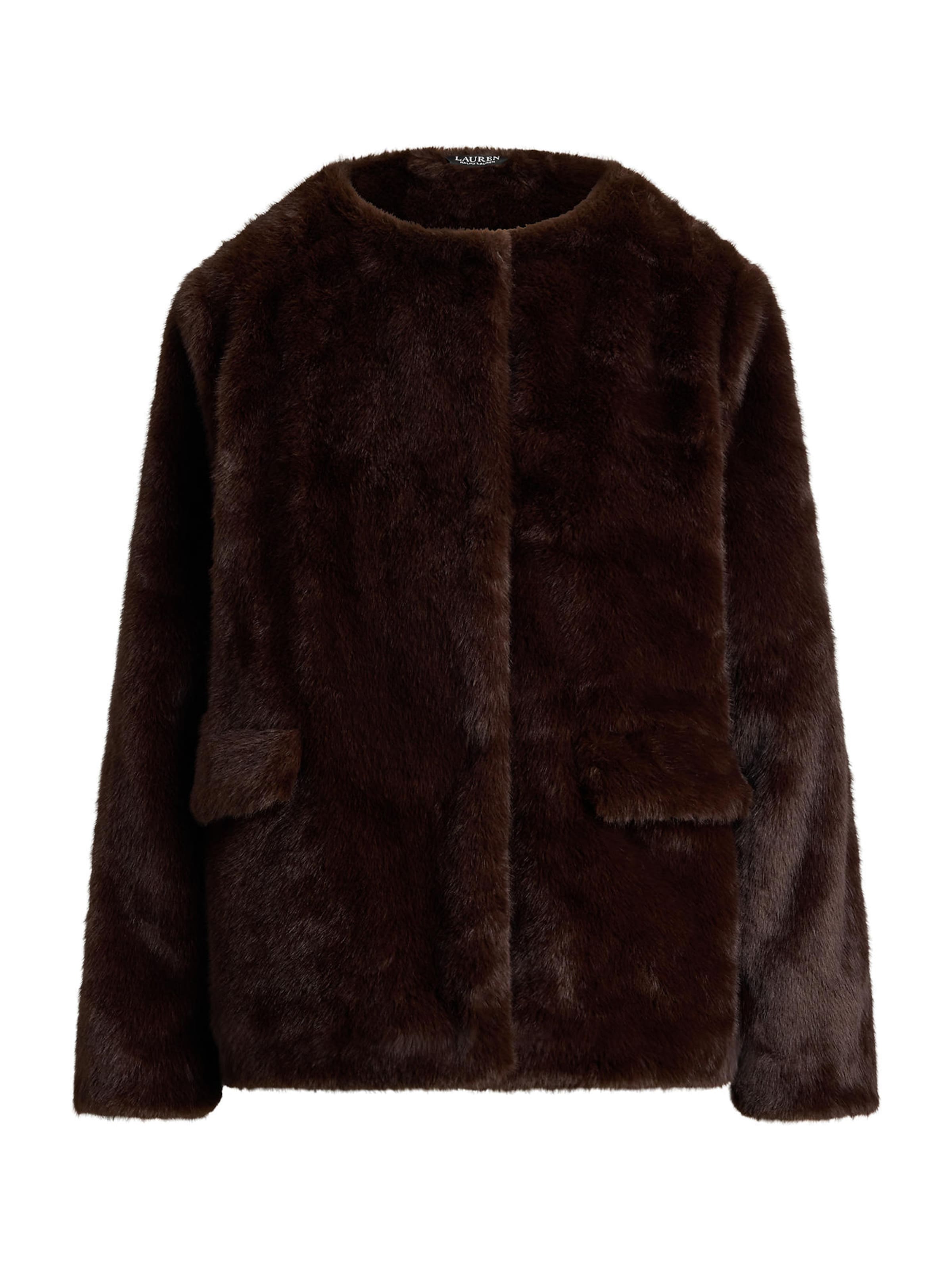 Lauren Ralph Lauren Zimný kabát - Hnedá: predná strana