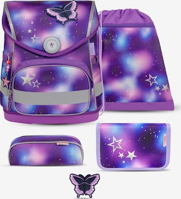 Belmil Backpack in Purple: front