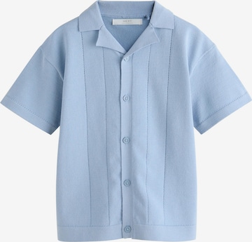 Next Skjorta i blå: framsida