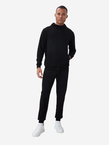 Tommy Life Sweat suit 'Aktive Sets' in Black: front