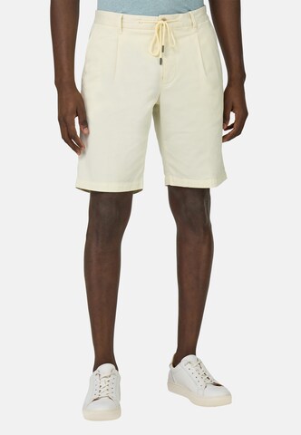 Regular Pantalon Boggi Milano en jaune : devant