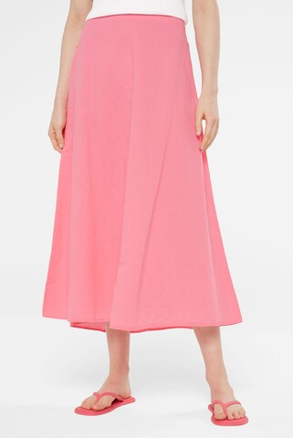 SENSES.THE LABEL Skirt in Pink: front