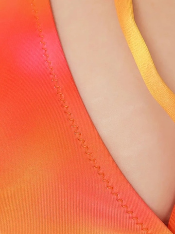 Triangle Bikini Hiccup en orange