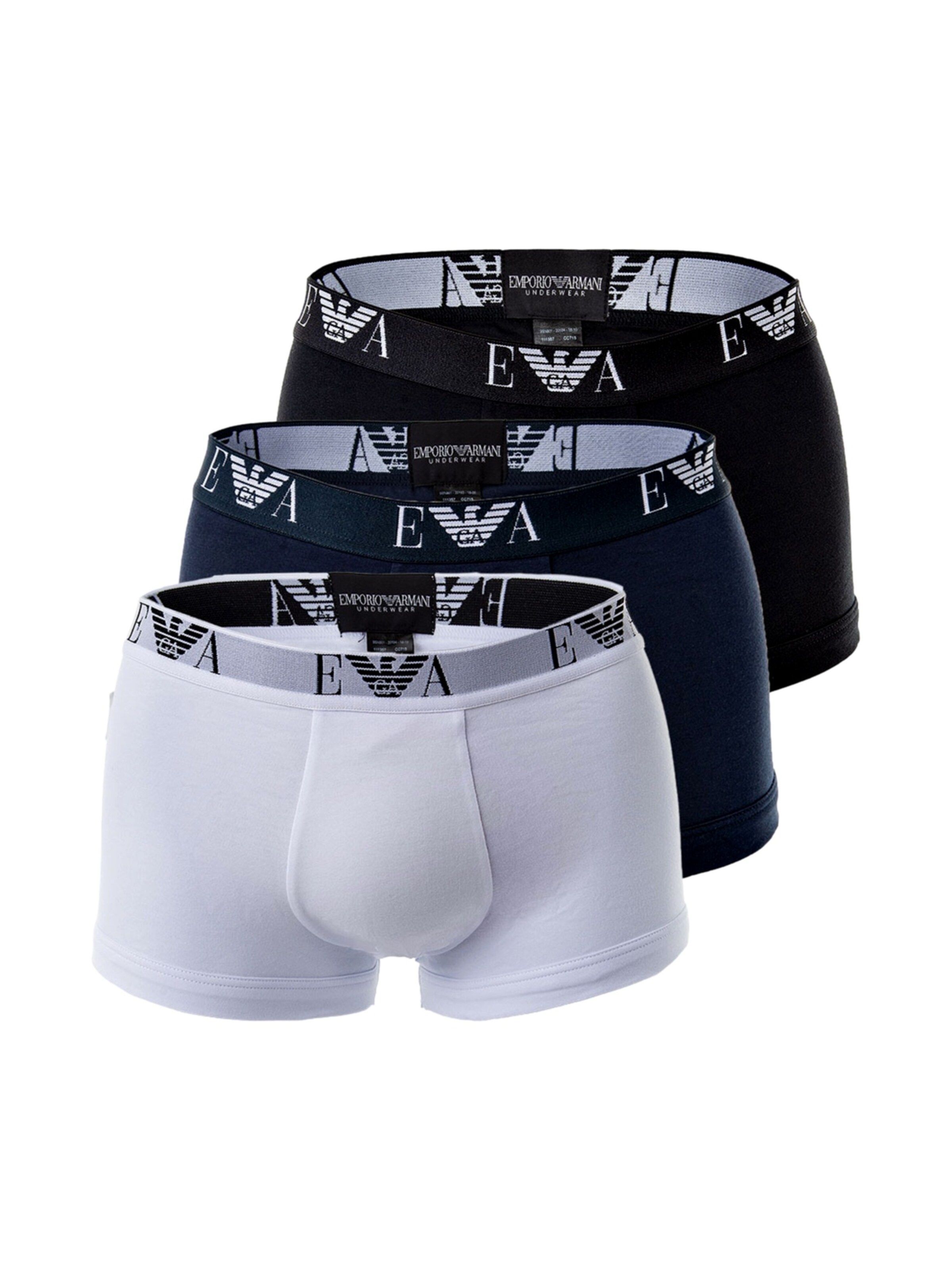 Emporio Armani Bokserid, värv sinine: eest vaates