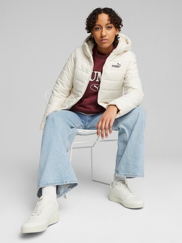 PUMA Athletic Jacket in White