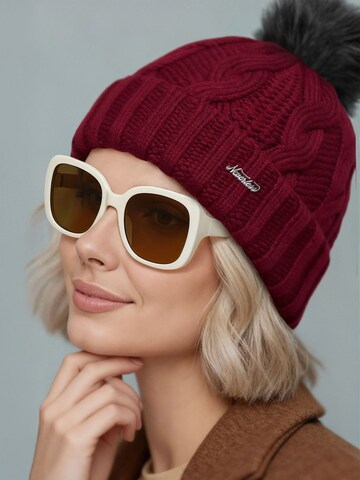 Neverless Beanie 'Caren' in Red