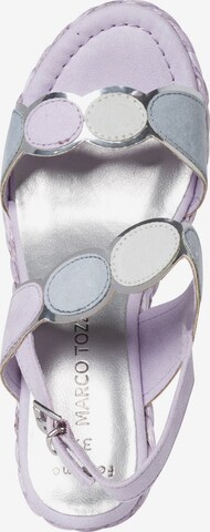 MARCO TOZZI Sandals in Purple