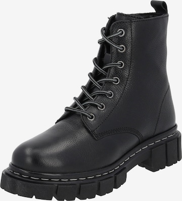 Bottines à lacets 'Surcul' Palado en noir : devant