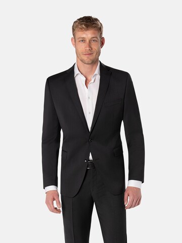 BENVENUTO Slimfit Anzug 'Romeo Nero' in Grau