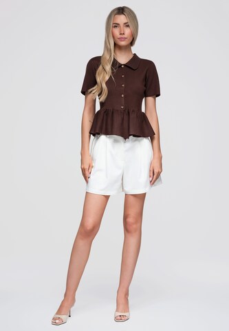 Ombre Shirt 'OW-TS-E0073' in Bruin