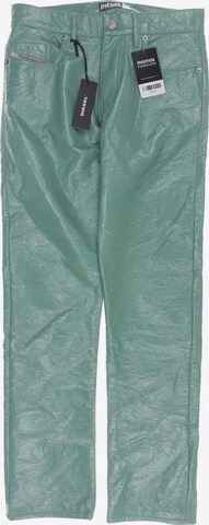 DIESEL Pants in XS in Green: front