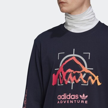 ADIDAS ORIGINALS Shirt 'Adventure Ride' in Blauw