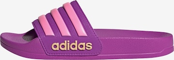 ADIDAS PERFORMANCE Pantolette 'Adilette' in Lila: Vorderseite