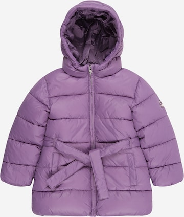 UNITED COLORS OF BENETTON Зимняя куртка в Лиловый: спереди