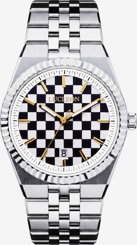Lucleon Analog Watch 'Flute' in White: front
