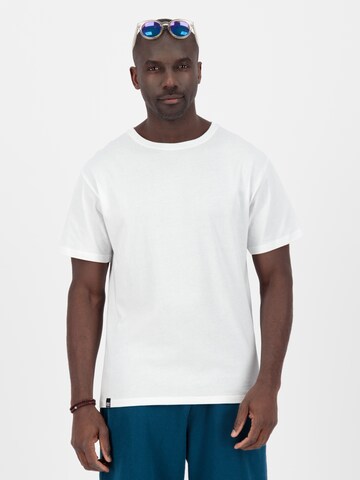 Alife and Kickin - Camiseta 'BrodyAK' en blanco: frente