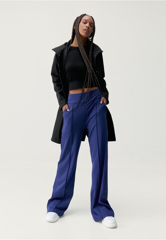 Veste mi-saison 'Trench' Born Living Yoga en noir