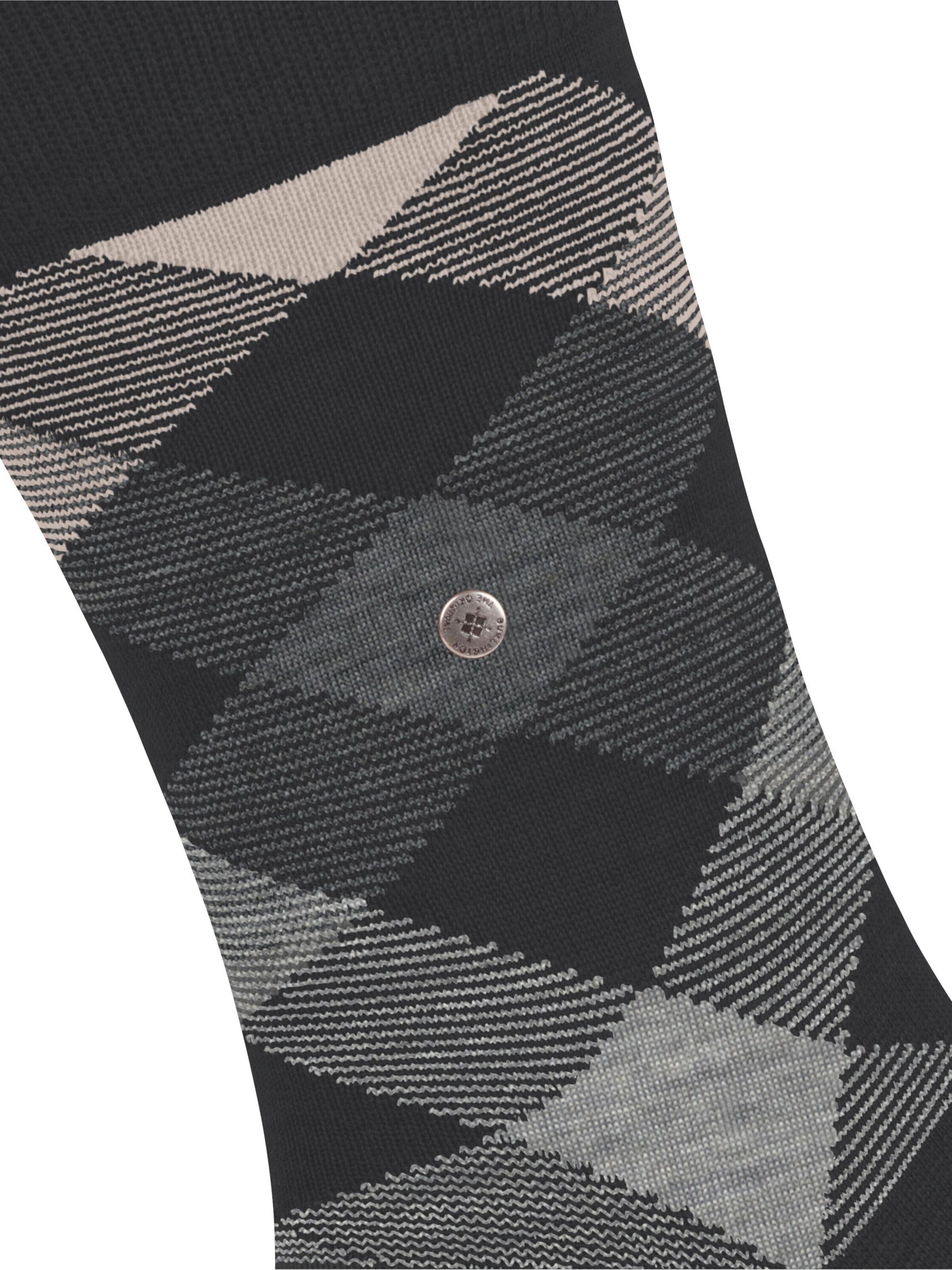 BURLINGTON Socken 'Newcastle'‌‌‌‌‌‌‌‌ in Schwarz: Vorderseite