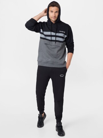 Hurley Athletic Sweatshirt 'OCEANCARE' in Grey