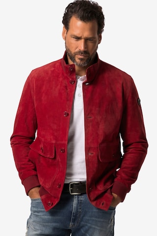 JP1880 Between-Season Jacket in Red: front