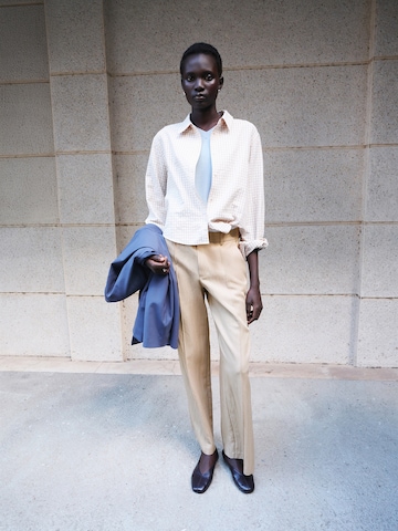 Bluză 'IRUYA' de la MANGO pe maro