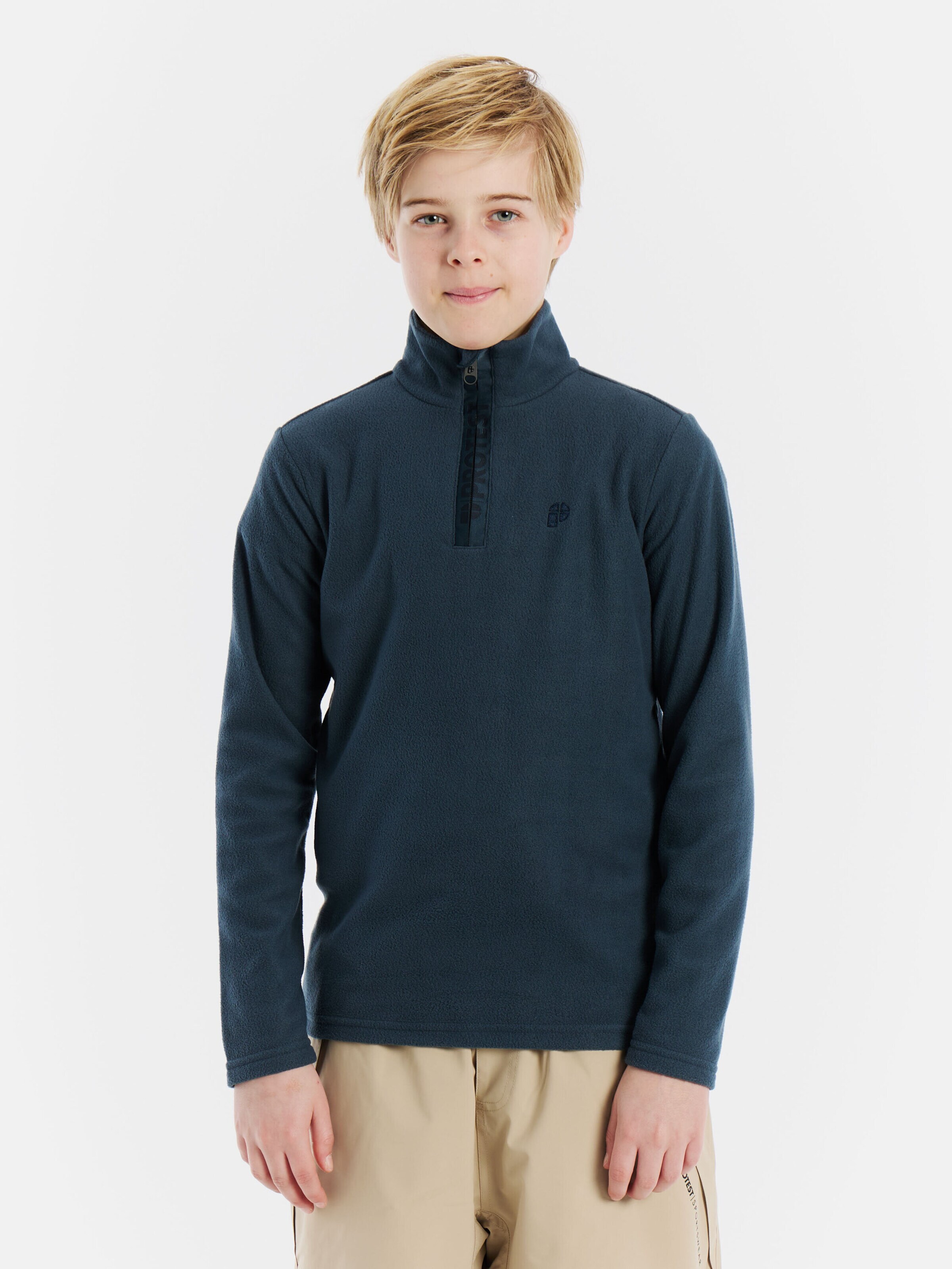 PROTEST Sports sweatshirt 'Reperfecty JR' in Blue: front
