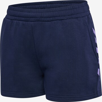 Regular Pantalon de sport 'Staltic' Hummel en bleu