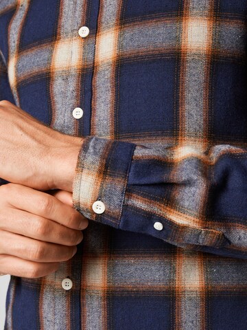 Revolution Regular fit Button Up Shirt in Blue