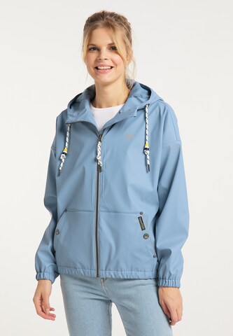 Schmuddelwedda Jacke in Blau: Vorderseite