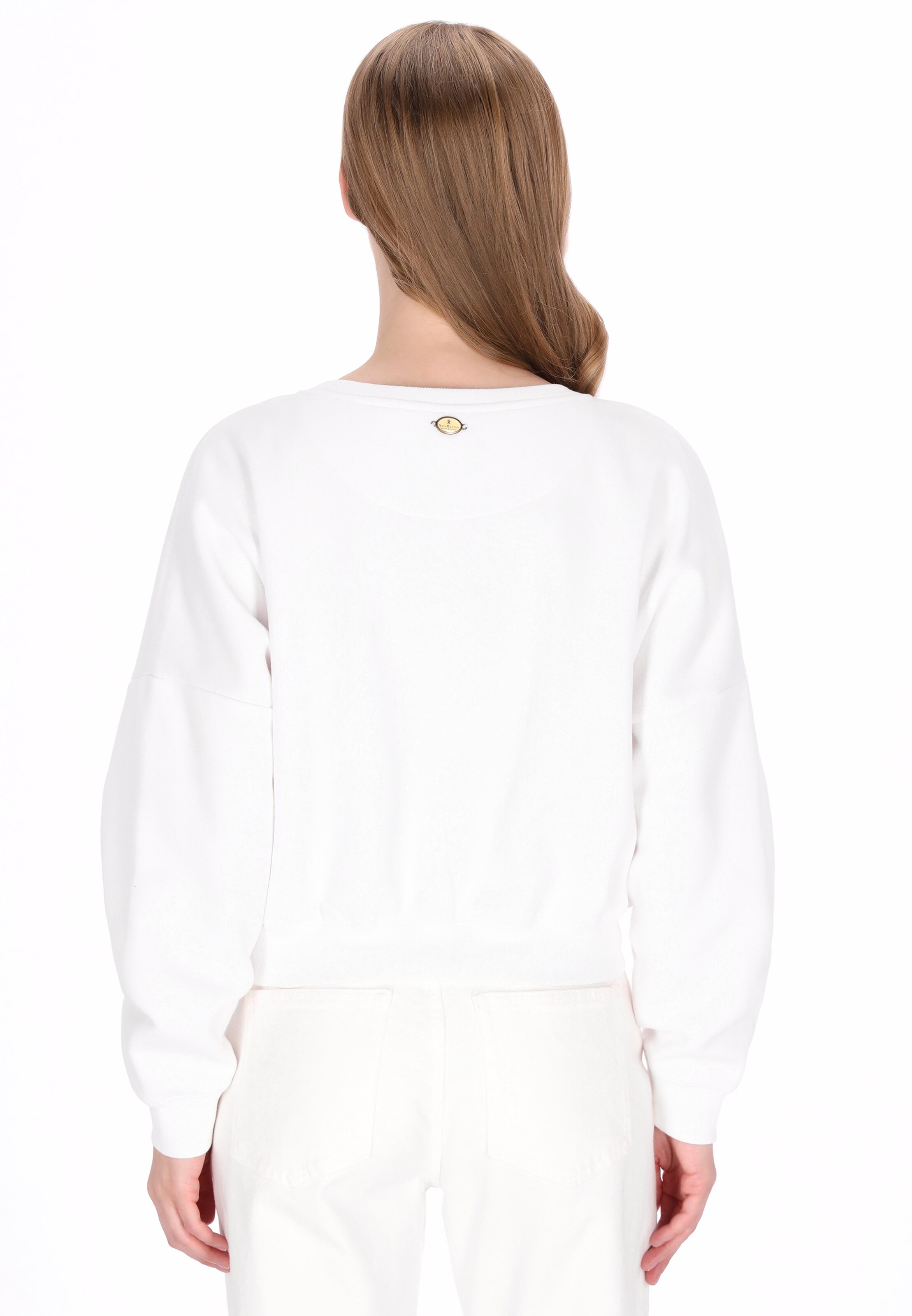 Sweat-shirt DreiMaster Vintage en blanc