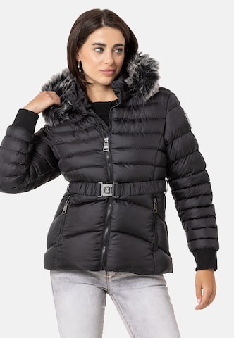 CIPO & BAXX Steppjacke in Schwarz