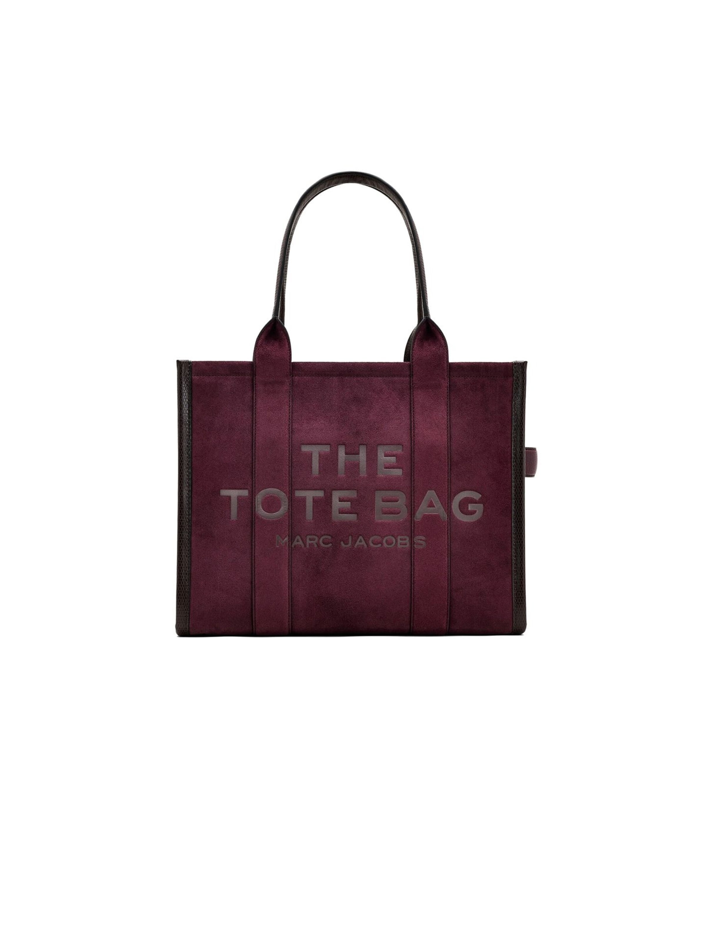 Marc Jacobs - Bolso de mano 'The Tote' en lila: frente