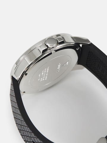 juoda GUESS Analoginis (įprasto dizaino) laikrodis 'COUPE'