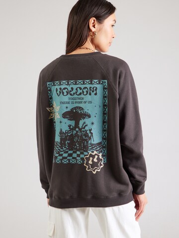 Felpa 'RYGALSKI' di Volcom in nero: frontale